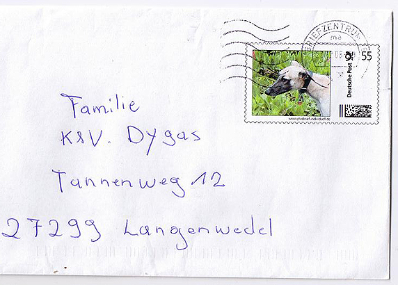 Johann Quatz vom rauhen Meer Briefmarke